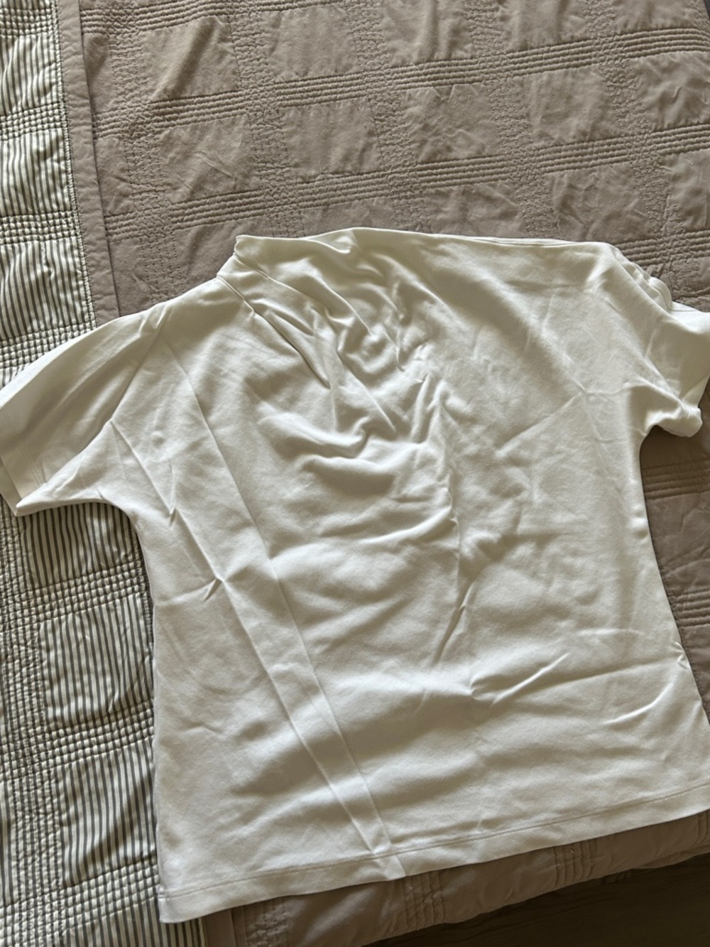 Babaton Script off the shoulder Tshirt